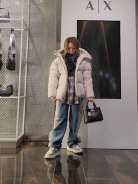 「アイテム（マフラー）」を使った、♡aYuMiiiiiiiiさん（レディース・158cm）の秋コーディネート