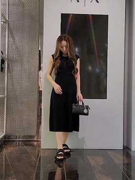 「ARMANI EXCHANGE（アルマーニエクスチェンジ）のアイテム」を使った、♡aYuMiiiiiiiiさん（レディース・158cm）の夏コーディネート