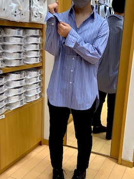 「アイテム（ビジネスシャツ）」を使った、BRICK HOUSE by Tokyo Shirts 北戸田イオンモール店さん（レディース・150cm）の夏コーディネート