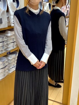 BRICK HOUSE by Tokyo Shirts 北戸田イオンモール店さん（レディース・164cm）の秋コーディネート