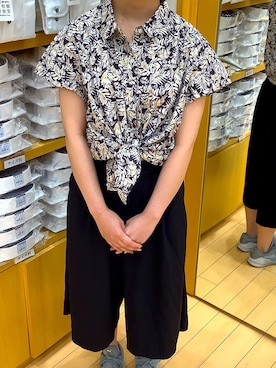 「ボタニカル」｜BRICK HOUSE by Tokyo Shirts 北戸田イオンモール店さん（レディース・150cm）の夏コーディネート