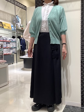 BRICK HOUSE シャツ工房 新下関ゆめシティ店さん（レディース・162cm）の夏コーディネート