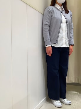 BRICK HOUSE シャツ工房 新下関ゆめシティ店さん(レディース・162cm)の秋コーディネート