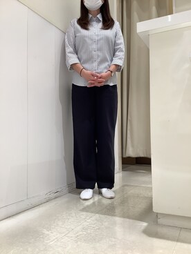 BRICK HOUSE シャツ工房 新下関ゆめシティ店さん（レディース・162cm）の夏コーディネート