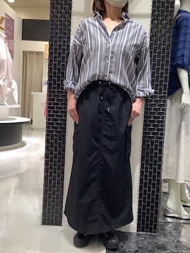 BRICK HOUSE シャツ工房 新下関ゆめシティ店さん（レディース・162cm）の夏コーディネート