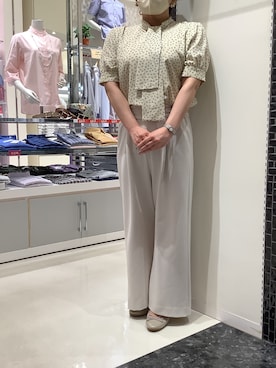 BRICK HOUSE シャツ工房 新下関ゆめシティ店さん（レディース・153cm）の夏コーディネート