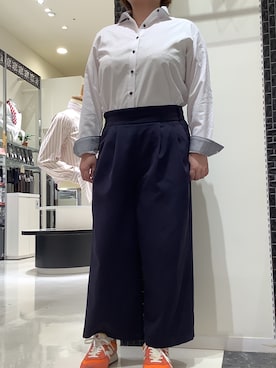 「ブリックハウス」｜BRICK HOUSE シャツ工房 新下関ゆめシティ店さん（レディース・158cm）の夏コーディネート
