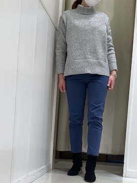 BRICK HOUSE シャツ工房 新下関ゆめシティ店さん（レディース・163cm）の冬コーディネート