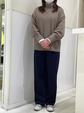 BRICK HOUSE シャツ工房 新下関ゆめシティ店さん（レディース・162cm）の冬コーディネート