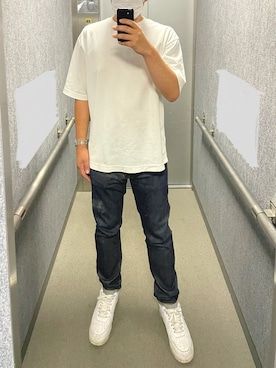 「UNIQLO+J」｜226hiroさん（メンズ・180cm）の秋コーディネート
