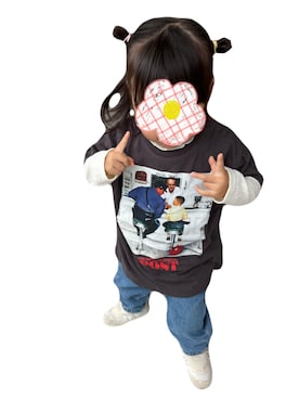 「MARKEY'S（マーキーズ）のアイテム（Tシャツ/カットソー）」を使った、sssstttt0522さん（キッズ・90cm）の秋コーディネート