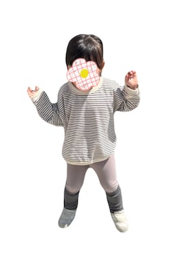 「西松屋（ニシマツヤ）のアイテム」を使った、sssstttt0522さん（キッズ・90cm）の秋コーディネート