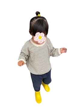 「アイテム（デニムパンツ）」を使った、sssstttt0522さん（キッズ・90cm）の秋コーディネート
