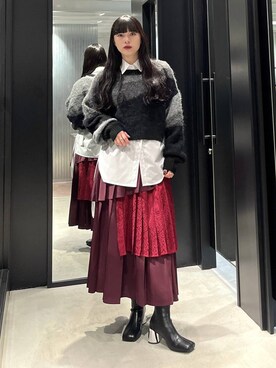 すずかぜさん(レディース・162cm)の冬コーディネート