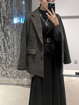 「HARE（ハレ）のアイテム（ワンピース/ドレス）」を使った、すずかぜさん（レディース・162cm）の秋コーディネート