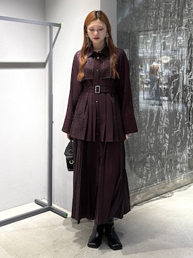 すずかぜさん（レディース・163cm）の秋コーディネート