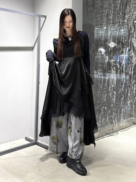 「HARE（ハレ）のアイテム（ワンピース/ドレス）」を使った、すずかぜさん（レディース・163cm）の春コーディネート