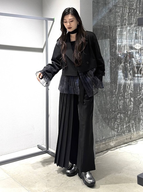 ラップデザインプリーツパンツ(HARE)（スラックス）｜HARE（ハレ）の