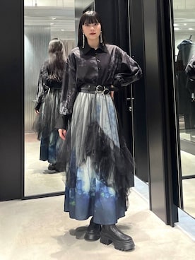 mistyforestチュニックシャツ(HARE)を使った人気ファッション