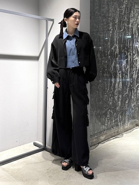 「HARE（ハレ）のアイテム（シューズ）」を使った、すずかぜさん（レディース・163cm）の春コーディネート