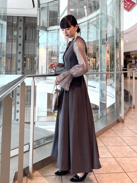 すずかぜさん(レディース・162cm)の夏コーディネート