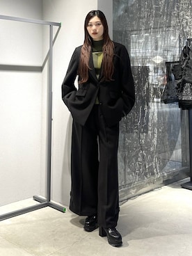 「HARE（ハレ）のアイテム（テーラードジャケット）」を使った、すずかぜさん（レディース・162cm）の秋コーディネート