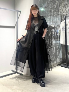 「HARE（ハレ）のアイテム」を使った、すずかぜさん（レディース・162cm）の夏コーディネート