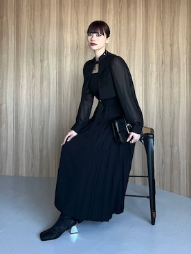 「アイテム（ネックレス）」を使った、すずかぜさん（レディース・162cm）の夏コーディネート