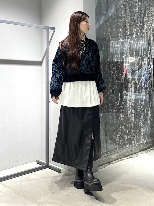 アソートメタルボタンラップナロースカート(HARE)（スカート）｜HARE