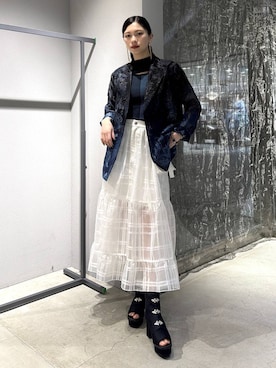 すずかぜさん（レディース・163cm）の春コーディネート