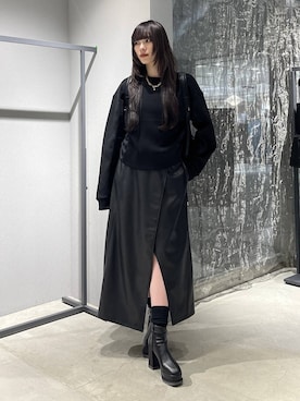 「HARE（ハレ）のアイテム（バックパック/リュック）」を使った、すずかぜさん（レディース・162cm）の秋コーディネート