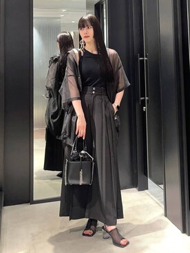 すずかぜさん(レディース・162cm)の夏コーディネート