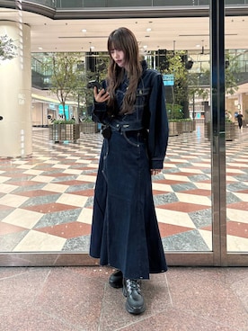 「アイテム（財布）」を使った、すずかぜさん（レディース・162cm）の秋コーディネート