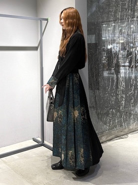 「HARE（ハレ）のアイテム（バッグ）」を使った、すずかぜさん（レディース・163cm）の秋コーディネート