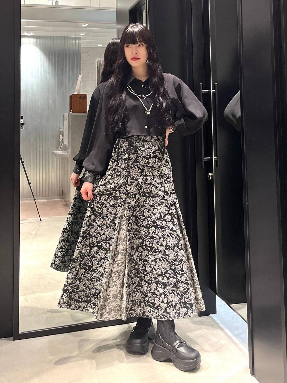 NEW ARRIVAL】 __ ⁡ 2Pセットマルチビスチェ＊フレアスカート
