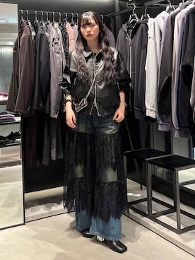 「HARE（ハレ）のアイテム（財布）」を使った、すずかぜさん（レディース・162cm）の秋コーディネート