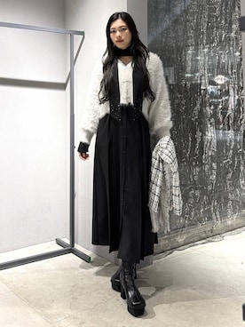 「HARE」｜すずかぜさん（レディース・163cm）の冬コーディネート