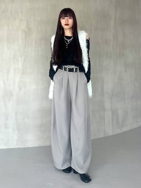 「HARE（ハレ）のアイテム（パンプス）」を使った、すずかぜさん（レディース・162cm）の夏コーディネート