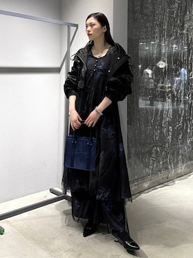 「HARE（ハレ）のアイテム（ワンピース/ドレス）」を使った、すずかぜさん（レディース・163cm）の冬コーディネート