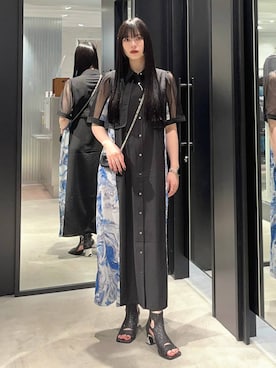 「HARE（ハレ）のアイテム（財布）」を使った、すずかぜさん（レディース・162cm）の春コーディネート