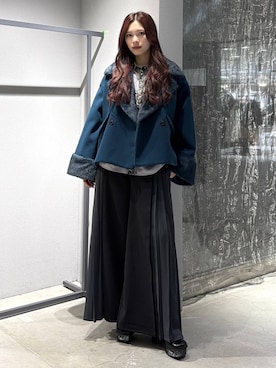 「HARE（ハレ）のアイテム（パンツ）」を使った、すずかぜさん（レディース・163cm）の秋コーディネート
