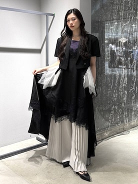 すずかぜさん（レディース・163cm）の春コーディネート