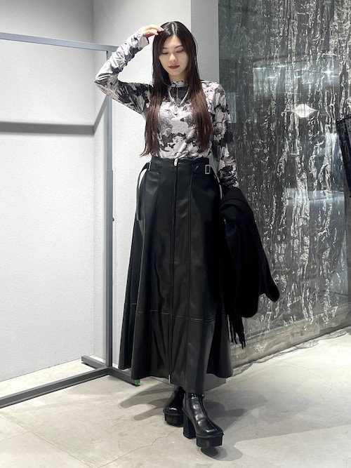 セール】ハイショクステッチフレアスカート(HARE)（スカート）｜HARE