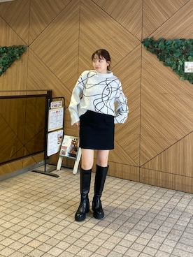 「おとなコーデ」｜Maminaさん（レディース・157cm）の秋コーディネート