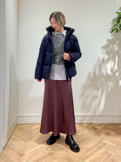 フラッフィーヤーン クルーネックカーディガン（カーディガン/ボレロ