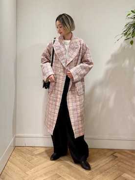 「MACPHEE（マカフィー）のアイテム」を使った、Ishii_TOMORROWLANDさん（レディース・165cm）の冬コーディネート