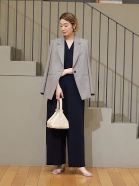 「TOMORROWLAND （トゥモローランド）のアイテム」を使った、Ishii_TOMORROWLANDさん（レディース・165cm）の春コーディネート