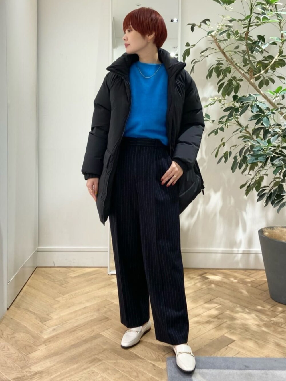 BALLSEY(ボールジィ)の「フラッフィーヤーン ボートネックプル BALLSEY(ボールジィ)の「フラッフィーヤーン ボートネックプル