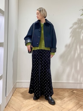 Ishii_TOMORROWLANDさん（レディース・165cm）の秋コーディネート