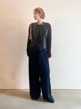 Ishii_TOMORROWLANDさん(レディース・165cm)の秋コーディネート